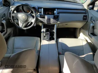 2010 Acura RDX with VIN 5J8TB1H22AA000372, listed as a Copart auction lot 83189334 with 220,824 mi miles and Salvage Title. Bid and sale history available at carsss.com. Image 8.