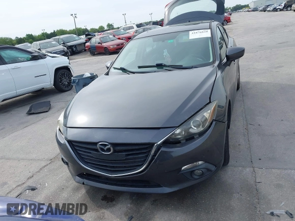 2015 Mazda 3 i Touring with VIN JM1BM1L79F1218498, listed as a IAAI auction lot 41876820 with 87,602 mi miles and . Bid and sale history available at carsss.com. Image 12.