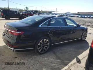 2020 Audi A8 L with VIN WAU8EAF83LN010663, listed as a Copart auction lot 49933994 with 35,756 mi miles. Bid and sale history available at carsss.com. Image 3.