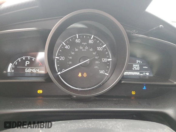 2019 Mazda CX-3 Touring with VIN JM1DKDC75K0403406, listed as a Copart auction lot 86049454 with 68,464 mi miles and Salvage Title. Bid and sale history available at carsss.com. Image 9.