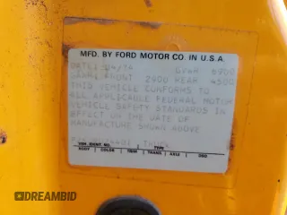 1974 Ford F-250 с VIN F25JRU24401, выставлен на аукционе Copart как лот 51706305 с пробегом 93 783 миль миль и Списание • Salvage title. История ставок и продаж доступна на DreamBid. Изображение 12.