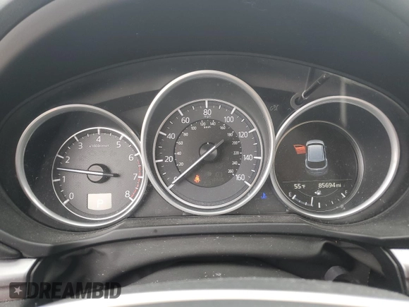 2018 Mazda CX-5 Touring with VIN JM3KFBCM7J0455454, listed as a Copart auction lot 55806695 with 85,694 mi miles and Clean Title. Bid and sale history available at DreamBid. Image 9.