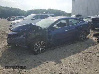 2019 Nissan Maxima SR z VIN 1N4AA6AV9KC380347, wystawiony jako Copart lot #61899025 z przebiegiem Nie podano mil oraz Szkoda całkowita • Salvage title. Historia ofert i sprzedaży dostępna na DreamBid. Obrazek 1.