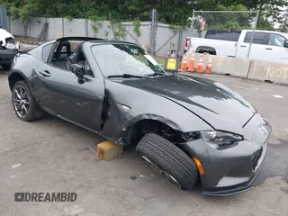 2017 Mazda MX-5 Miata Launch Edition with VIN JM1NDAM78H0101273, listed as a IAAI auction lot 42701121 with 60,000 mi miles and . Bid and sale history available at DreamBid. Image 1.