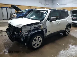 2020 Jeep Renegade Limited with VIN ZACNJBD15LPL42959, listed as a Copart auction lot 52358875 with 78,049 mi miles and Salvage title. Bid and sale history available at DreamBid. Image 1.