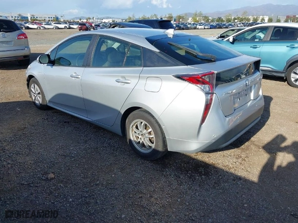 2018 Toyota Prius Two with VIN JTDKBRFUXJ3070977, listed as a IAAI auction lot 41944435 with 128,117 mi miles. Bid and sale history available at carsss.com. Image 3.