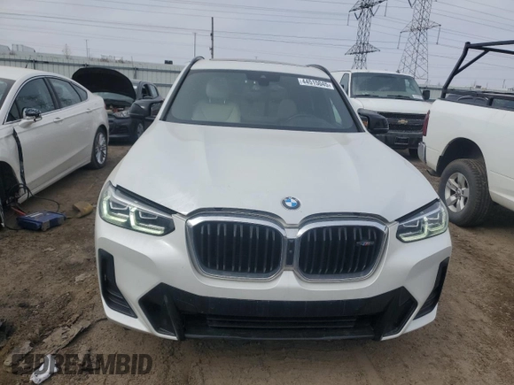 2023 BMW X3 M40i with VIN 5UX83DP04P9R12013, listed as a Copart auction lot 44515045 with 36,308 mi miles and Salvage Title. Bid and sale history available at DreamBid. Image 5.