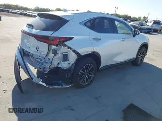 2025 Lexus NX with VIN JTJGDCAZ6S2016077, listed as a IAAI auction lot 41812436 with 6,510 mi miles. Bid and sale history available at carsss.com. Image 4.
