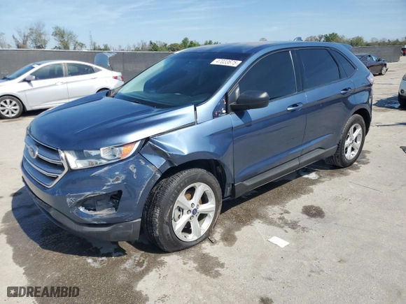 2018 Ford Edge SE with VIN 2FMPK3G90JBB84706, listed as a Copart auction lot 47033675 with 141,636 mi miles and Salvage Title. Bid and sale history available at carsss.com. Image 1.