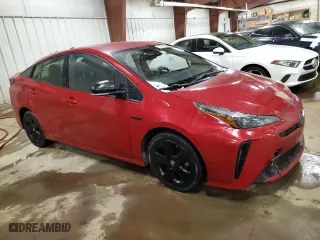 2021 Toyota Prius L Eco with VIN JTDKAMFU0M3128332, listed as a Copart auction lot 42746295 with 120,434 mi miles and Clean Title. Bid and sale history available at carsss.com. Image 4.