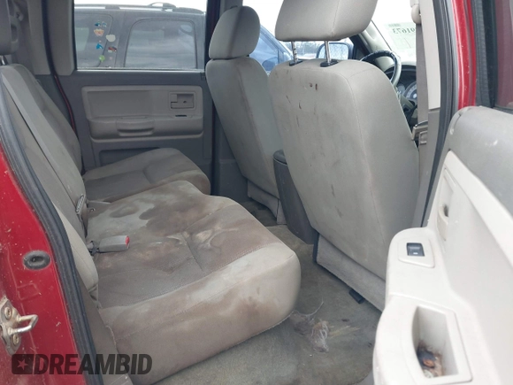 2006 Dodge Dakota SLT with VIN 1D7HE48J06S558586, listed as a IAAI auction lot 41591673 with 252,722 mi miles. Bid and sale history available at carsss.com. Image 8.