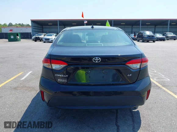2021 Toyota Corolla LE with VIN 5YFEPMAE9MP191612, listed as a IAAI auction lot 41977110 with 83,639 mi miles and . Bid and sale history available at DreamBid. Image 16.