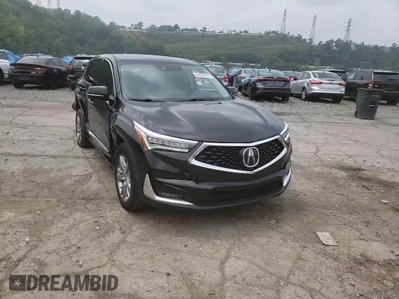 2021 Acura RDX w/Advance Package with VIN 5J8TC2H74ML044932, listed as a Copart auction lot 58003913 with 49,339 mi miles. Bid and sale history available at carsss.com. Image 12.