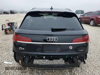 2023 Audi Q5 S line Premium with VIN WA1GAAFYXP2137230, listed as a Copart auction lot 42231835 with 12,662 mi miles and Salvage Title. Bid and sale history available at carsss.com. Image 6.
