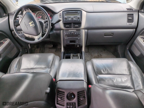 2006 Honda Pilot EX-L with RES with VIN 2HKYF18606H510828, listed as a Copart auction lot 43736835 with 247,008 mi miles and Salvage Title. Bid and sale history available at carsss.com. Image 8.