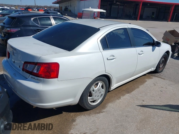 2011 Mitsubishi Galant ES with VIN 4A32B3FF0BE033468, listed as a IAAI auction lot 41666496 with 179,562 mi miles. Bid and sale history available at carsss.com. Image 4.