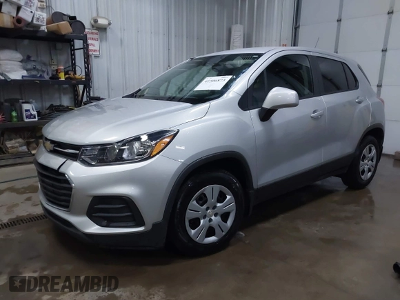2019 Chevrolet Trax LS with VIN 3GNCJKSB5KL180268, listed as a IAAI auction lot 41506873 with 63,993 mi miles. Bid and sale history available at carsss.com. Image 18.