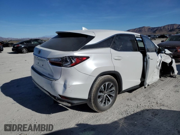 2021 Lexus RX with VIN 2T2AZMDA4MC261403, listed as a Copart auction lot 79417533 with 15,804 mi miles. Bid and sale history available at carsss.com. Image 3.
