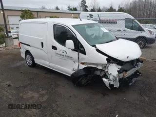 2019 Nissan NV200 Compact Cargo S with VIN 3N6CM0KN9KK706662, listed as a IAAI auction lot 41684979 with 58,988 mi miles. Bid and sale history available at carsss.com. Image 1.