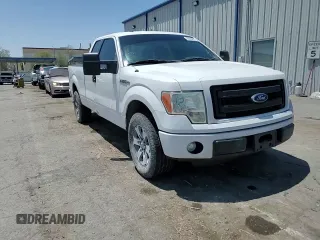 2013 Ford F-150 XL with VIN 1FTEX1CMXDFB04276, listed as a Copart auction lot 62396815 with 225,913 mi miles and Salvage title. Bid and sale history available at DreamBid. Image 14.
