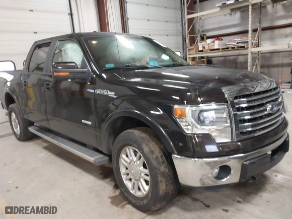 2013 Ford F-150 XL with VIN 1FTFW1ET3DFD17095, listed as a IAAI auction lot 41463099 with 51,992 mi miles. Bid and sale history available at carsss.com. Image 1.