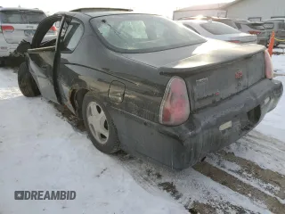 2002 Chevrolet Monte Carlo SS z VIN 2G1WX15K929260534, wystawiony jako Copart lot #88892225 z przebiegiem Nie podano mil oraz Szkoda całkowita • Salvage title. Historia ofert i sprzedaży dostępna na DreamBid. Obrazek 2.