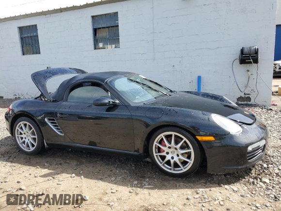 2008 Porsche Boxster S с VIN WP0CB29808U731253, выставлен на аукционе Copart как лот 49583214 с пробегом Не указан миль и Списание • Salvage title. История ставок и продаж доступна на DreamBid. Изображение 4.