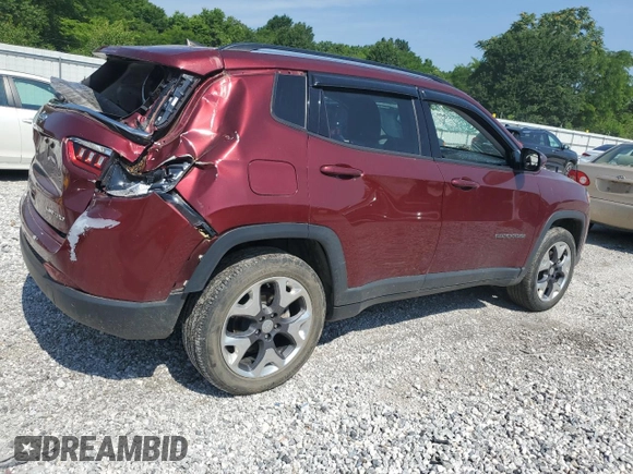 2021 Jeep Compass Limited z VIN 3C4NJDCB2MT565303, wystawiony jako Copart lot #60375095 z przebiegiem 48 204 mil mil oraz Szkoda całkowita • Salvage title. Historia ofert i sprzedaży dostępna na DreamBid. Obrazek 3.
