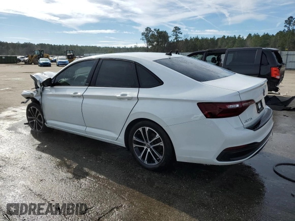2024 Volkswagen Jetta Sport with VIN 3VWAM7BU6RM074340, listed as a Copart auction lot 45188935 with 21,061 mi miles and Salvage title. Bid and sale history available at DreamBid. Image 2.