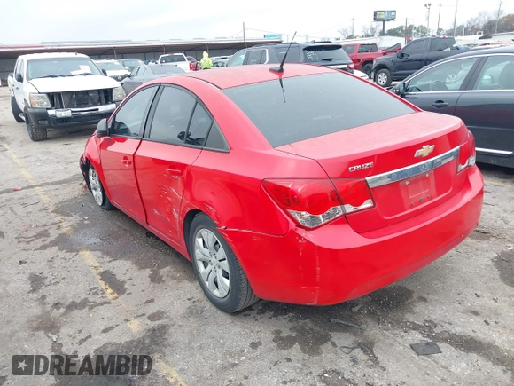 2014 Chevrolet Cruze LS with VIN 1G1PA5SG3E7144801, listed as a IAAI auction lot 41450069 with 69,508 mi miles and . Bid and sale history available at DreamBid. Image 3.