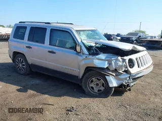 2014 Jeep Patriot Sport with VIN 1C4NJPBA3ED509839, listed as a IAAI auction lot 41700956 with 1 mi miles. Bid and sale history available at carsss.com. Image 1.