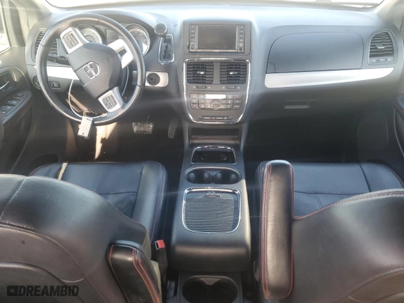 2013 Dodge Grand Caravan R/T with VIN 2C4RDGEG6DR807547, listed as a Copart auction lot 85791694 with 91,542 mi miles and Salvage Title. Bid and sale history available at carsss.com. Image 8.