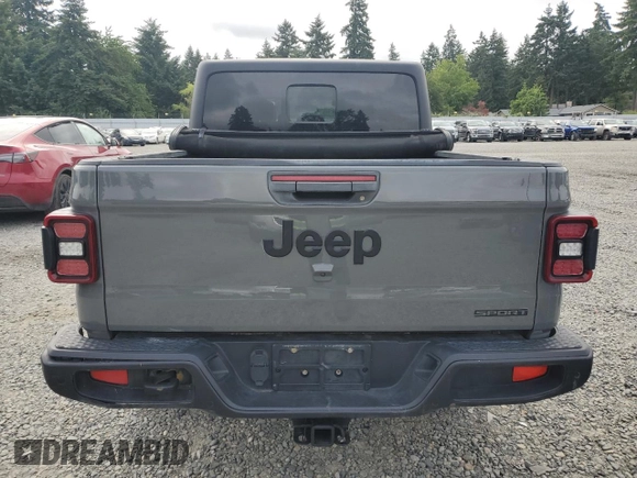 2020 Jeep Gladiator Sport S с VIN 1C6HJTAG8LL134231, выставлен на аукционе Copart как лот 62577925 с пробегом 176 107 миль миль и Чистый • Clean title. История ставок и продаж доступна на DreamBid. Изображение 6.