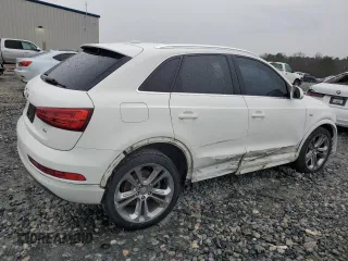 2018 Audi Q3 Premium Plus with VIN WA1HCCFS0JR002116, listed as a Copart auction lot 44686015 with 86,580 mi miles and Salvage title. Bid and sale history available at DreamBid. Image 3.