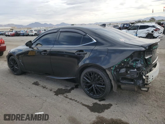 2015 Lexus IS 250 with VIN JTHBF1D20F5049315, listed as a Copart auction lot 50837935 with 121,060 mi miles and Salvage Title. Bid and sale history available at carsss.com. Image 2.