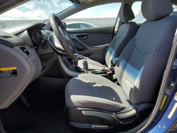 2015 Hyundai Elantra SE with VIN 5NPDH4AE1FH630357, listed as a Copart auction lot 50327355 with 114,596 mi miles and Salvage Title. Bid and sale history available at carsss.com. Image 7.