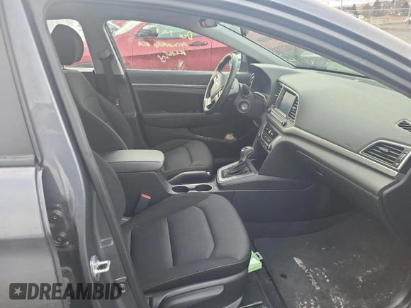2018 Hyundai Elantra GL with VIN KMHD84LF0JU643343, listed as a Copart auction lot 83653764 with 57,208 mi miles and Salvage Title. Bid and sale history available at DreamBid. Image 10.