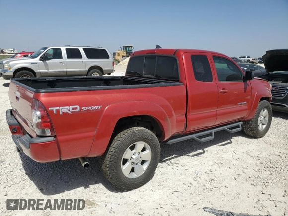 2014 Toyota Tacoma PreRunner with VIN 5TFTU4GN9EX052879, listed as a Copart auction lot 49466945 with 186,032 mi miles and Salvage title. Bid and sale history available at DreamBid. Image 3.