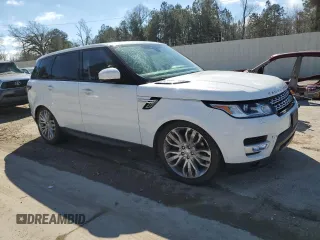 2017 Land Rover Range Rover Sport HSE with VIN SALWR2FV1HA685865, listed as a Copart auction lot 46614675 with 106,568 mi miles and Clean Title. Bid and sale history available at carsss.com. Image 4.