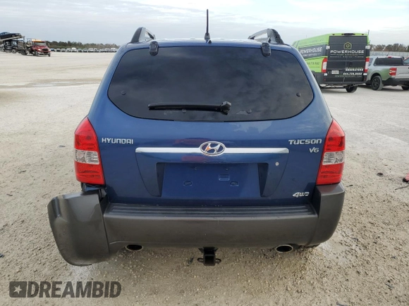 2005 Hyundai Tucson GLS with VIN KM8JN72DX5U129146, listed as a Copart auction lot 75245934 with 85,716 mi miles and Salvage Title. Bid and sale history available at carsss.com. Image 6.