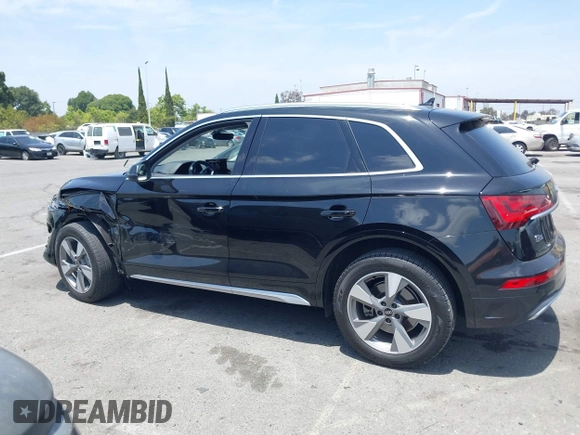2023 Audi Q5 Premium with VIN WA1ABAFY2P2132364, listed as a IAAI auction lot 42272904 with 20,326 mi miles and . Bid and sale history available at DreamBid. Image 14.