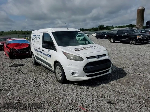 2015 Ford Transit Connect XLT with VIN NM0LS7F76F1193792, listed as a Copart auction lot 60272515 with 229,105 mi miles and Salvage title. Bid and sale history available at DreamBid. Image 14.