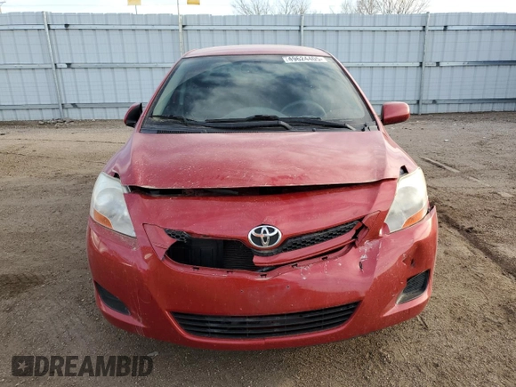 2008 Toyota Yaris with VIN JTDBT923881259398, listed as a Copart auction lot 49624405 with 159,444 mi miles and Clean Title. Bid and sale history available at carsss.com. Image 5.