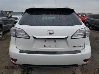 2012 Lexus RX 350 with VIN 2T2BK1BA8CC141614, listed as a Copart auction lot 54475895 with Not provided miles and Clean title. Bid and sale history available at DreamBid. Image 6.