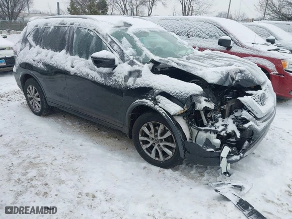 2018 Nissan Rogue S with VIN KNMAT2MV0JP576886, listed as a IAAI auction lot 41278473 with 58,570 mi miles. Bid and sale history available at carsss.com. Image 1.