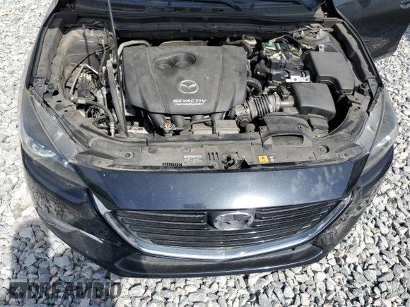 2017 Mazda 3 Grand Touring with VIN 3MZBN1M36HM132500, listed as a Copart auction lot 54095615 with 122,298 mi miles and Clean Title. Bid and sale history available at carsss.com. Image 11.