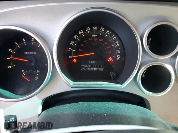 2008 Toyota Sequoia Limited with VIN 5TDZY68A28S000994, listed as a Copart auction lot 53685785 with 245,236 mi miles and Salvage Title. Bid and sale history available at DreamBid. Image 9.