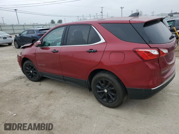 2019 Chevrolet Equinox LT with VIN 3GNAXKEV6KS570152, listed as a Copart auction lot 43752385 with 80,144 mi miles and Salvage Title. Bid and sale history available at DreamBid. Image 2.