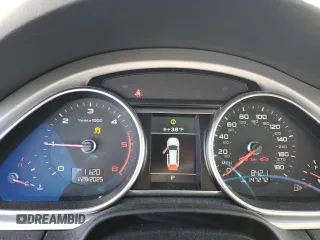 2014 Audi Q7 Premium Plus with VIN WA1LMAFEXED006523, listed as a Copart auction lot 42935455 with 147,272 mi miles and Salvage title. Bid and sale history available at DreamBid. Image 9.