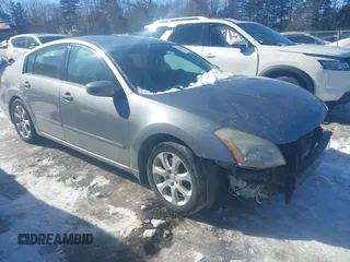2007 Nissan Maxima 3.5 SE with VIN 1N4BA41E97C801662, listed as a IAAI auction lot 41631887 with 122,446 mi miles. Bid and sale history available at carsss.com. Image 1.